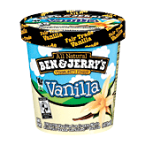 Ben & Jerry's&nbsp;Ice Cream&nbsp;Vanilla w/Fair Trade Certified Vanilla Full-Size Picture